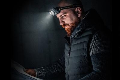 Ledlenser hoofdlamp hf8r work 1600 lumen oplaadbaar