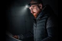 Ledlenser hoofdlamp hf8r work 1600 lumen oplaadbaar - thumbnail
