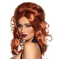 Pruik koperrood Lily Rose - thumbnail