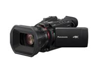 Panasonic HC-X1500E 4K Camcorder, (4K Video, Met Gezichtsherkenning, Leica Lens, 25mm Wijde Hoek, 24x Optische Zoom), 25.7 x 12.9 x 9.3 cm, Zwart - thumbnail