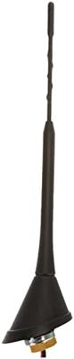 Hama Auto-antenne voor DAB/DAB+, AM/FM (flexibele dakantenne voor digitale radio-ontvangst in de autoradio, band III, L-band, SMB (F)-stekker, elektronisch versterkt, actief, 12 V, auto-auto-antenne)