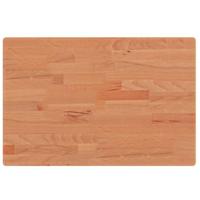 Tafelblad rechthoekig 60x40x2,5 cm massief beukenhout - thumbnail