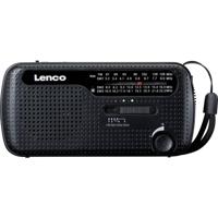 Lenco MCR-113 Noodradio FM radio Zwart - thumbnail