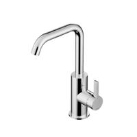 Hotbath Wastafelmengkraan Ace Met Draaibare Uitloop Gebogen 24 cm Chroom - thumbnail