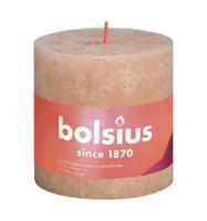 Bolsius kaars rustiek 10x10 cm Misty Pink - thumbnail
