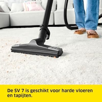 Kärcher Home & Garden SV 7 Stoomreiniger 1.439-490.0 Wit, Zwart