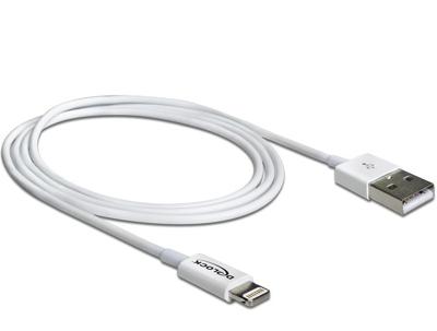 DeLock iPhone / iPad / iPod USB data -en laad kabel DeLock iPhone / iPad / iPod USB data -en laad kabel