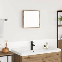 LED Badkamer Spiegel met spiegel Artisan Eiken 40 x 37 x 8.5 cm - thumbnail