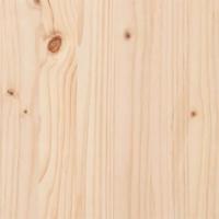 Bedframe massief hout 140x190 cm - thumbnail