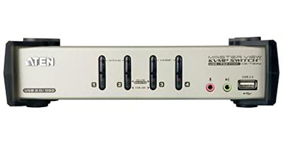 ATEN CS1734B-AT-G KVM-switch 4 poorten VGA USB 2048 x 1536 Pixel