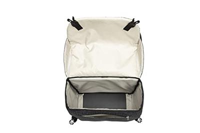 New Mondi joy dubbele fietstas - waterafstotend polyester - racktime systeem - 37x16x32cm - ivy walnut