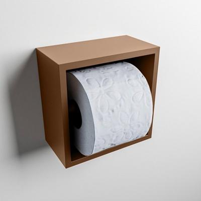 MONDIAZ Easy Toiletrolhouder CUBE 160 solid surface 16x8,6cm kleur Rust. Geschikt voor op en inbouw. MONDIAZ Easy Toiletrolhouder CUBE 160 solid surface 16x8,6cm kleur Rust. Geschikt voor op en inbouw.
