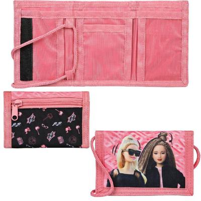 Barbie Portemonnee Zwart/Roze Barbie Portemonnee Zwart/Roze
