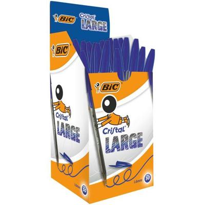 Balpen bic cristal l blauw Balpen bic cristal l blauw