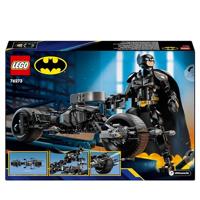 LEGO DC Batman 76273 Bouwbare Batman minifiguur en Bat-Pod motorfiets - thumbnail