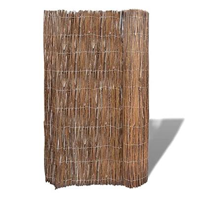 VidaXL Tuinscherm 300x100 cm wilgenhout