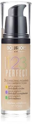 Bourjois 123 Perfect Flawless Complexion 16Hrs 52 Vanille Foundation 30 ml Dames
