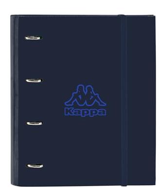 Ringmap Kappa Blue night Marineblauw 27 x 32 x 3.5 cm