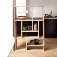 Ethnicraft Wandrek 'M' Geolied Eikenhout, 139 x 90cm, kleur Naturel - thumbnail