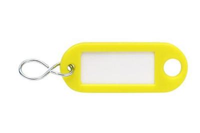 sleutelhanger geel