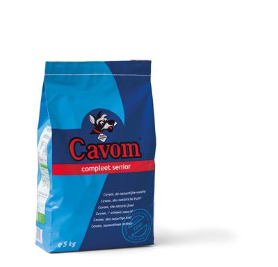 Cavom Compleet Senior hondenvoer 2 x 5 kg