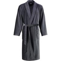 Cawö Cawö Heren Badjas met Sjaalkraag 1716 anthrazit 60 - thumbnail