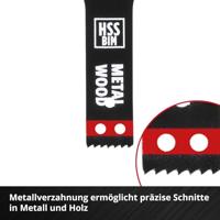 Einhell 708041 Tauchsägeblatt BIM Met, 10mm Bimetaal Multitool toebehorenset 10 mm 1 stuk(s) - thumbnail