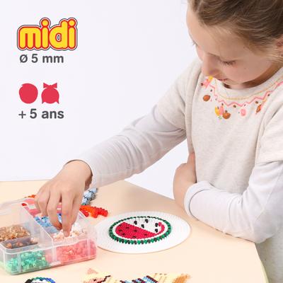 Hama strijkkralen in pot mix standaard (00), 13.000st. - thumbnail