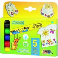 Van Der Doelen Javana texi max sunny textielstift 5 basiskleuren - thumbnail