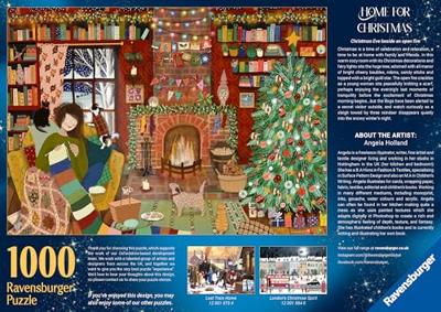 Ravensburger Home for Christmas 1000 stukjes Ravensburger Home for Christmas 1000 stukjes