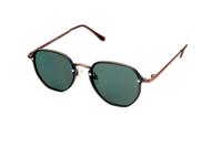 Kost zonnebril unisex modern brons/groen (20 143) - thumbnail