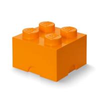 Room Copenhagen LEGO Storage Brick 4 Oranje opbergdoos - thumbnail