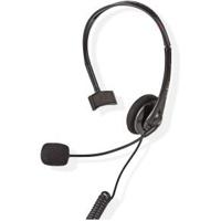 NEDIS PC-Headset In-ear Mono RJ9 Inklapbare Microfoon 2,20 m Zwart 2,20 m Zwart Verstelbaar - thumbnail