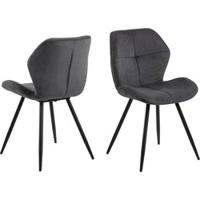 Petra eetkamerstoel Liv antraciet - thumbnail