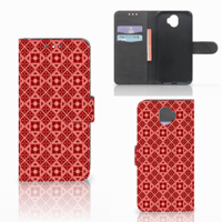 Wiko Wim Telefoon Hoesje Batik Rood - thumbnail