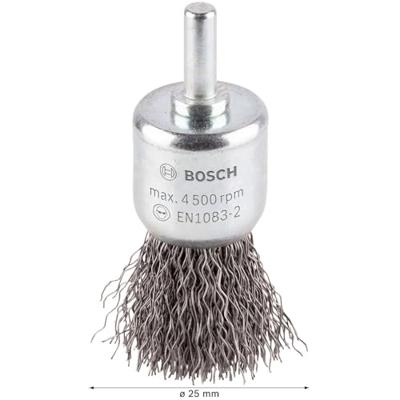 Stiftborstel geg.draad 22mm