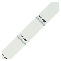 WAGO 211-857 Etiket voor thermotransferbedrukking 44 x 18 mm Kleur van het label: Wit Aantal etiketten: 500