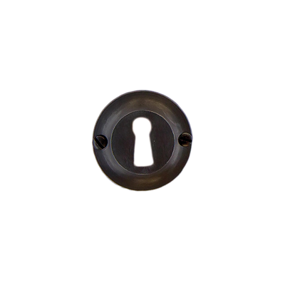 HDD Pro Sleutelplaatje Rond Retro 43 Mm Classic Carbon Black HDD Pro Sleutelplaatje Rond Retro 43 Mm Classic Carbon Black
