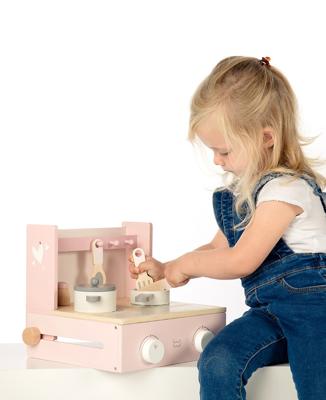 Label Label Opbergbare keuken roze