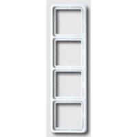 Jung CD584WW Afdekking Frame 4-voudig Alpine-wit 1 stuk(s) - thumbnail