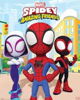 Poster Spidey and his Amazing Friends - Power of 3 40x50cm - thumbnail
