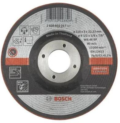 Bosch Accessoires Semiflexibele afbraamschijf WA 46 BF, 115 mm, 22,23 mm, 3,0 mm 1st 2608602217 Bosch Accessoires Semiflexibele afbraamschijf WA 46 BF, 115 mm, 22,23 mm, 3,0 mm 1st 2608602217