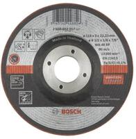 Bosch Accessoires Semiflexibele afbraamschijf WA 46 BF, 115 mm, 22,23 mm, 3,0 mm 1st 2608602217 - thumbnail