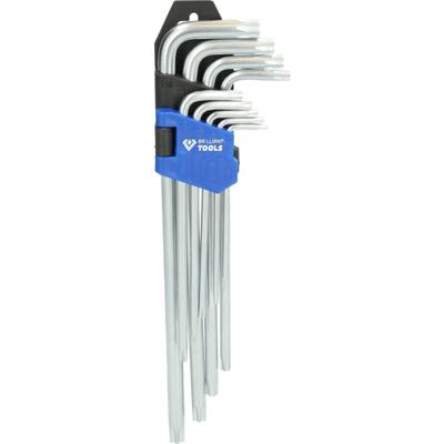Brilliant Tools BT044019 Haakse schroevendraaierset T 10, T 15, T 20, T 25, T 27, T 30, T 40, T 45, T 50 9-delig Brilliant Tools BT044019 Haakse schroevendraaierset T 10, T 15, T 20, T 25, T 27, T 30, T 40, T 45, T 50 9-delig