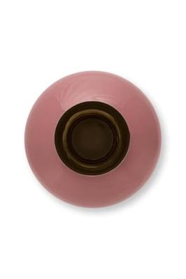 Pip Studio Vaas Metaal Groot Oud Roze 31x42cm