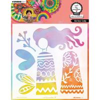 Studio Light • art by marlene mask curious lady - thumbnail