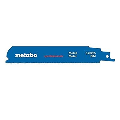Metabo Accessoires Reciprozaagbladen (5 st.) BiM 150x1,1/1,4+1,8 - 628255000 Metabo Accessoires Reciprozaagbladen (5 st.) BiM 150x1,1/1,4+1,8 - 628255000