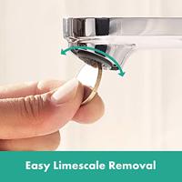 Toiletkraan HansGrohe Rebris S Eengreeps 80 Voor Koud Water Of Vooraf Ingestelde Temperatuur Zonder Afvoer Chroom - thumbnail