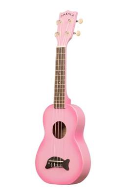 Kala Makala Dolphin Pink Burst sopraan ukelele - thumbnail