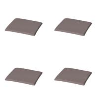 Zitje universeel 40x40 met rits Panama taupe (4 stuks) Madison - Madison - thumbnail